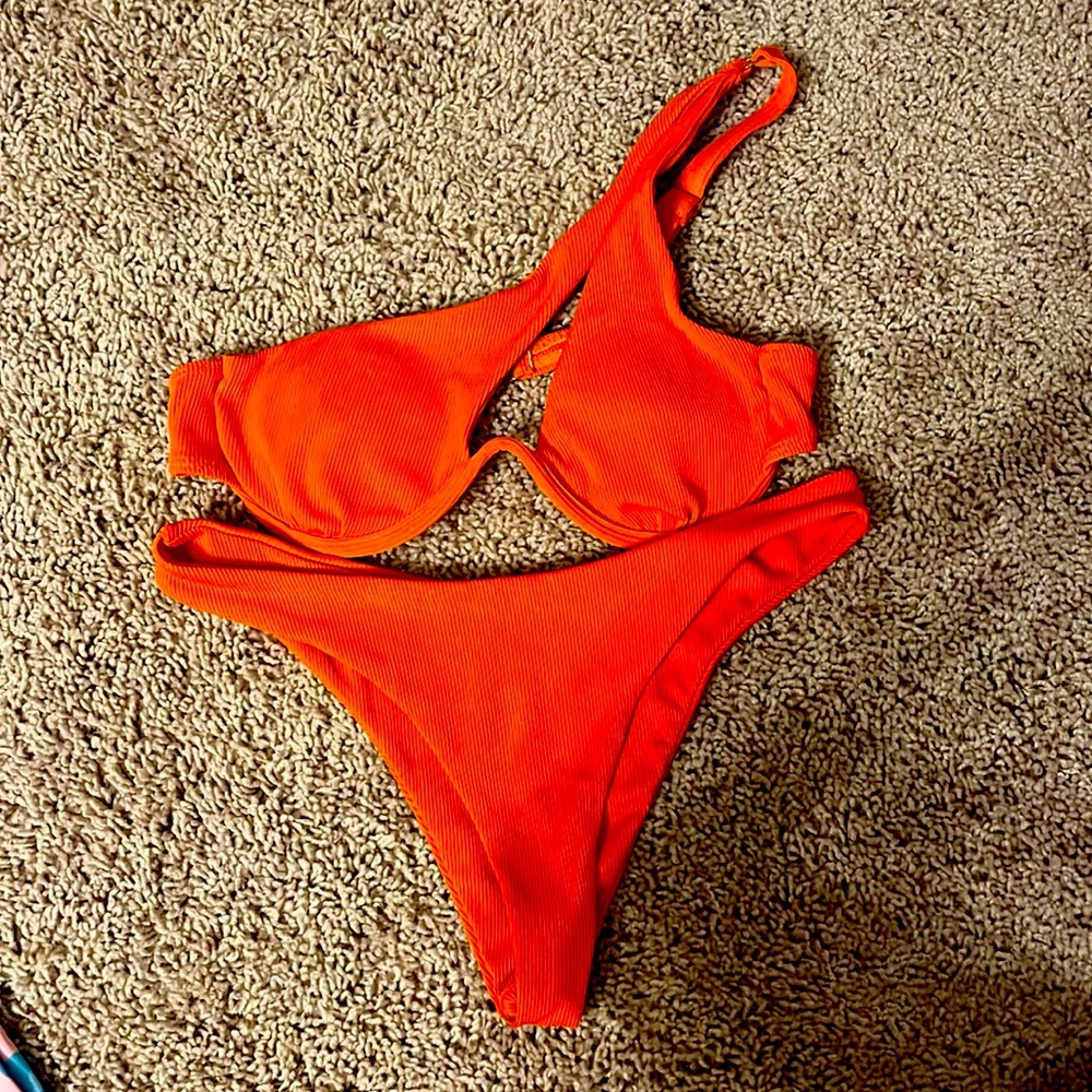 Shown bathing suit